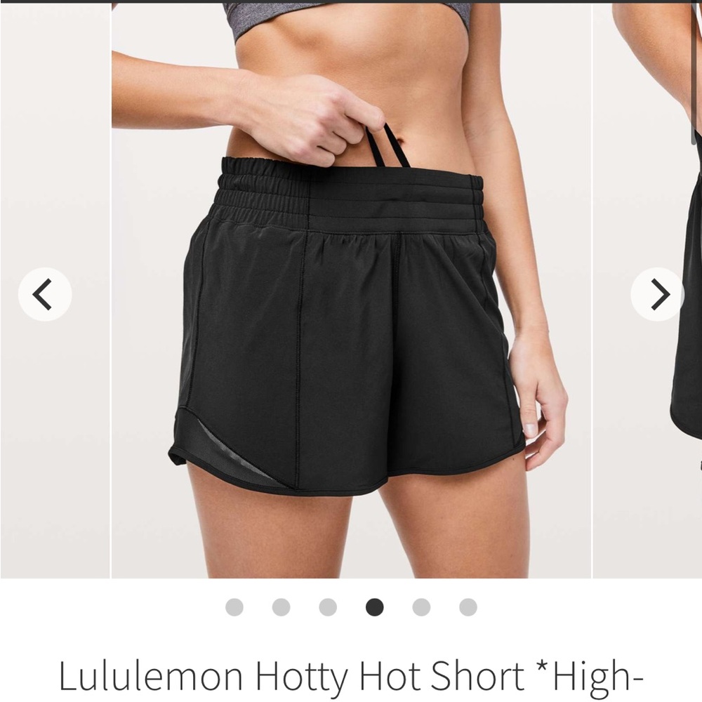 Lululemon Athletica Hotty Hot Short 4” Size 4